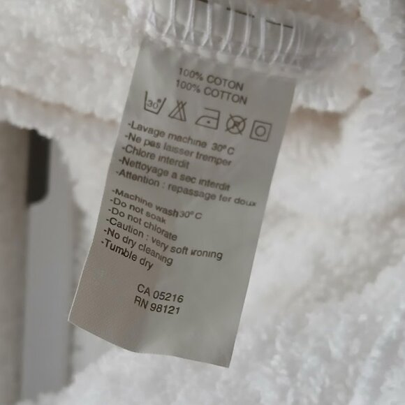 Les Bebes Babar Baby Bath Towel / Wrap hoody - new born 100% cotton - Picture 5 of 5